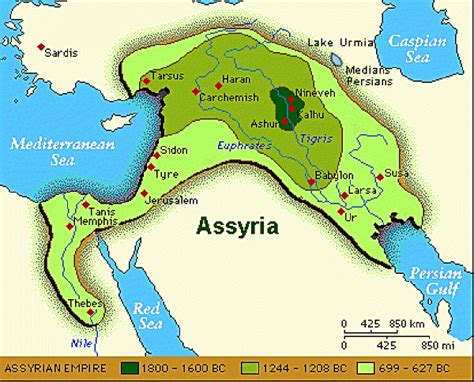what is the capital of assyria|map of assyrian empire.